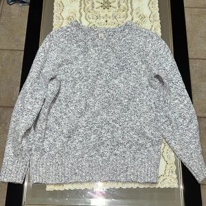 L.L. Bean light grey crew neck sweater